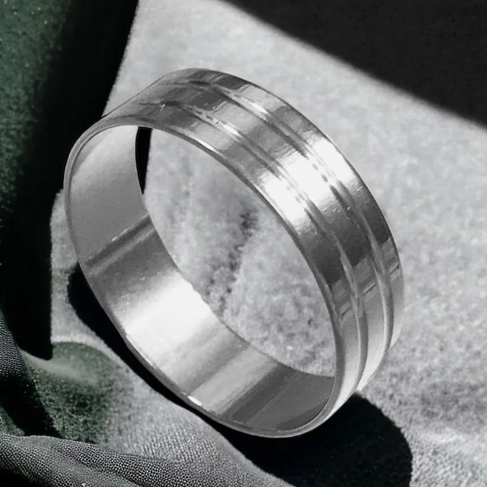 Stainless Steel Men’s Ring
